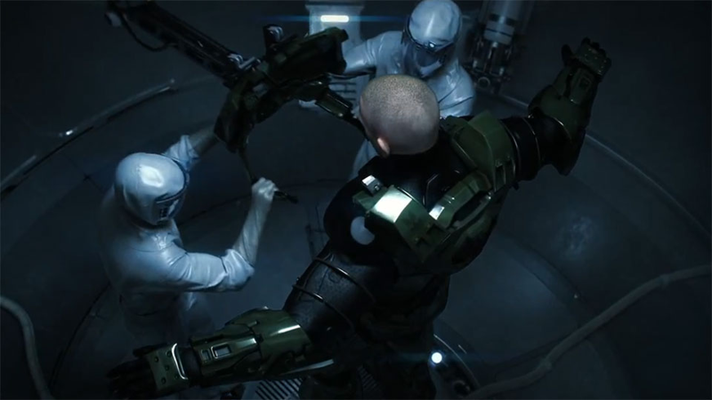 Illustration for article titled There's Five Spots We Get THIS Close to Seeing Master Chief's Face in the New Halo 4 Trailer